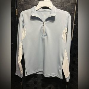 NWOT Light Blue TuffRider Ventilated Childs Longsleeve